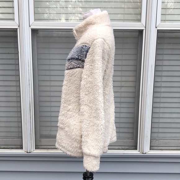 Weatherproof 1/4 Zip Fuzzy Pullover Jacket Top size Medium - Picture 6 of 14